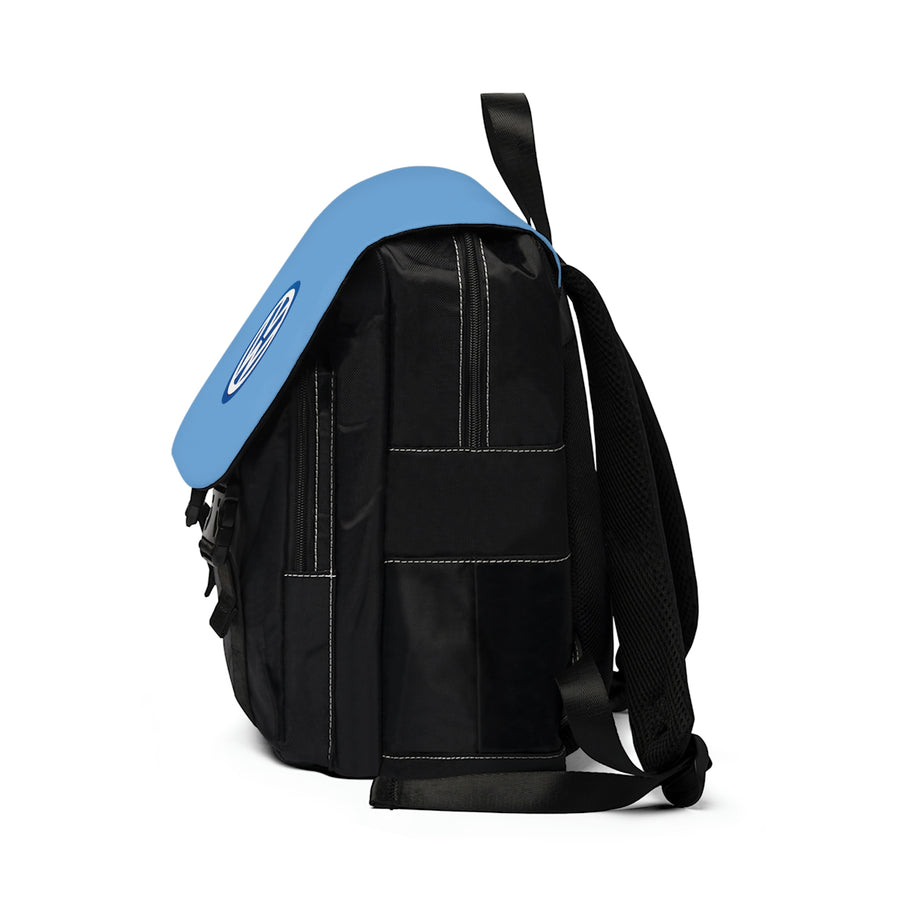 Unisex Light Blue Volkswagen Casual Shoulder Backpack™