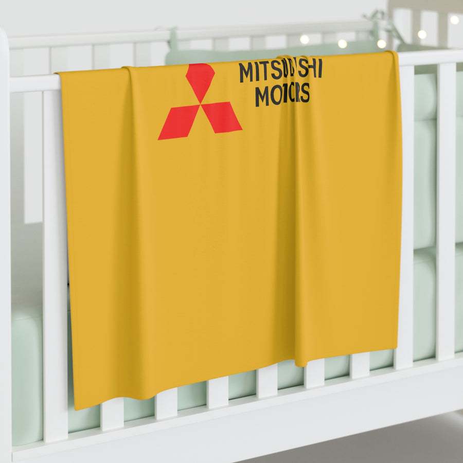 Yellow Mitsubishi Baby Swaddle Blanket™