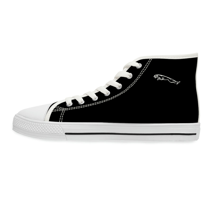 Women's Black Jaguar High Top Sneakers™