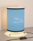 Light Blue Jaguar Tripod Lamp with High-Res Printed Shade, US\CA plug™