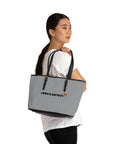 Grey Mclaren Leather Shoulder Bag™