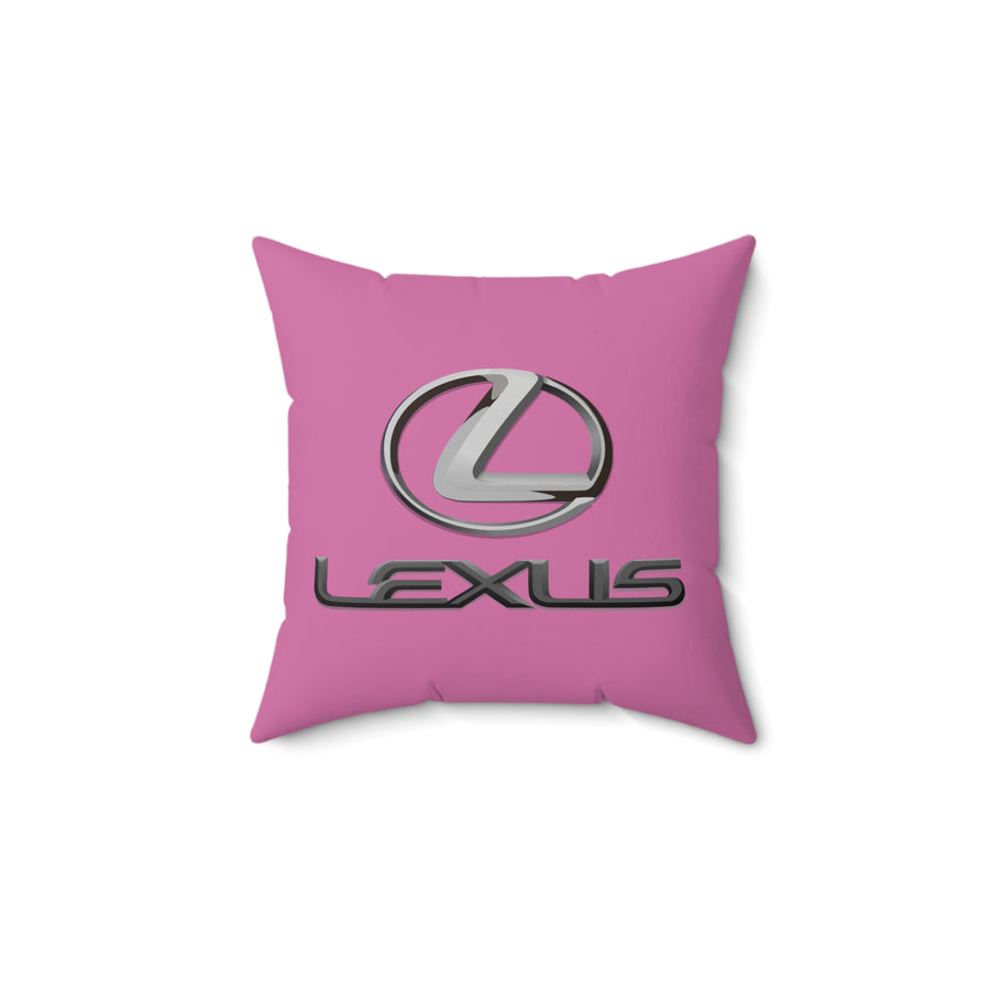 Light Pink Lexus Spun Polyester Square Pillow™
