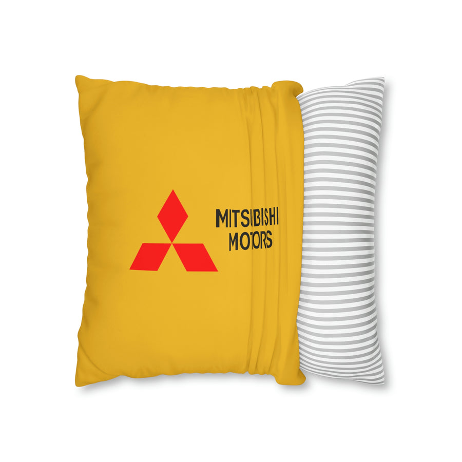 Yellow Mitsubishi Spun Polyester pillowcase™