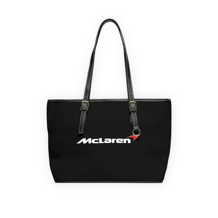 Black Mclaren Leather Shoulder Bag™