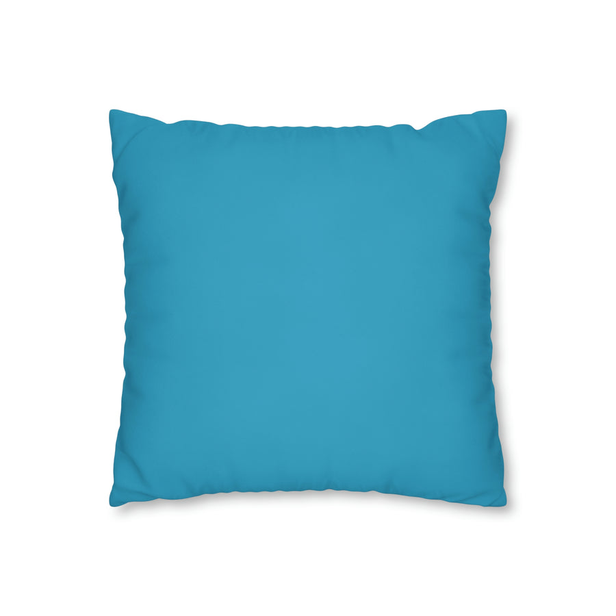 Turquoise Volkswagen Spun Polyester pillowcase™