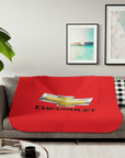 Red Chevrolet Sherpa Blanket™