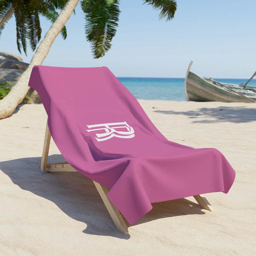 Light Pink Rolls Royce Beach Towel™