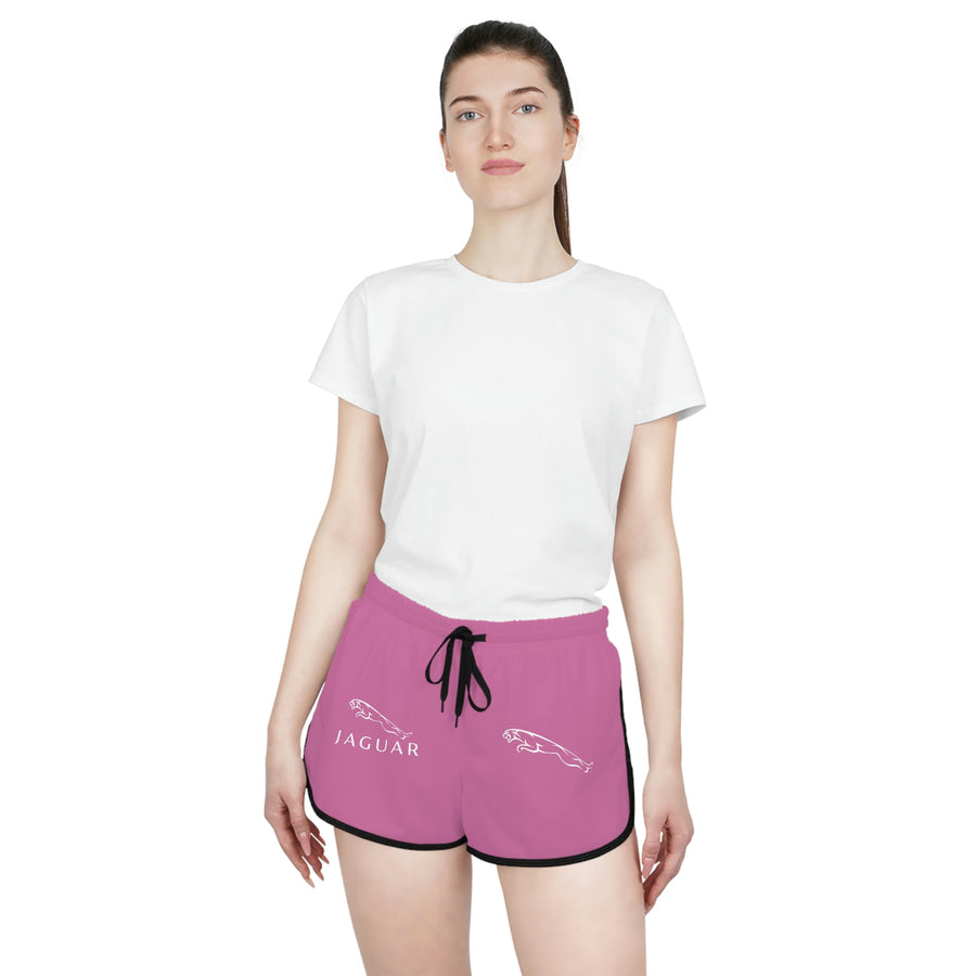 Women's Light Pink Jaguar Relaxed Shorts™