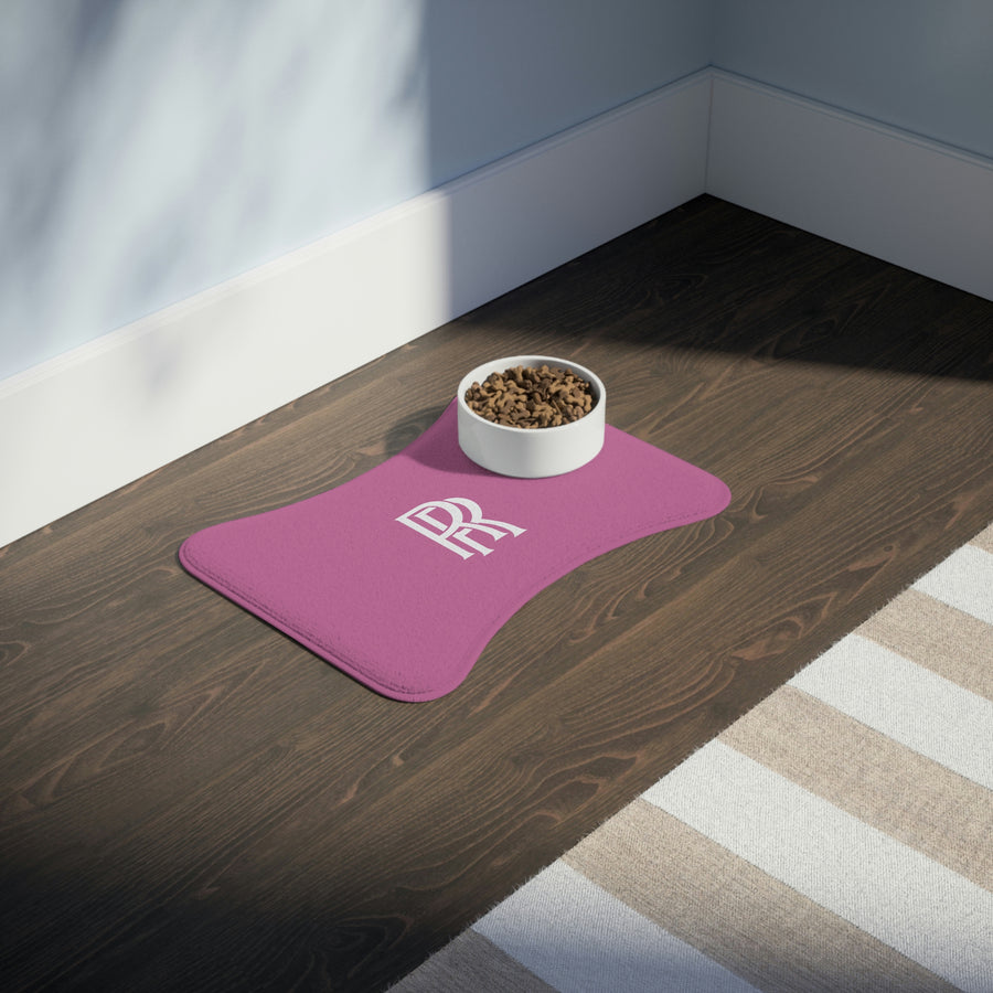 Light Pink Rolls Royce Pet Feeding Mats™