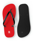 Unisex Red Rolls Royce Flip Flops™