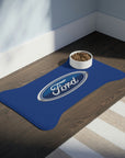 Dark Blue Ford Pet Feeding Mats™