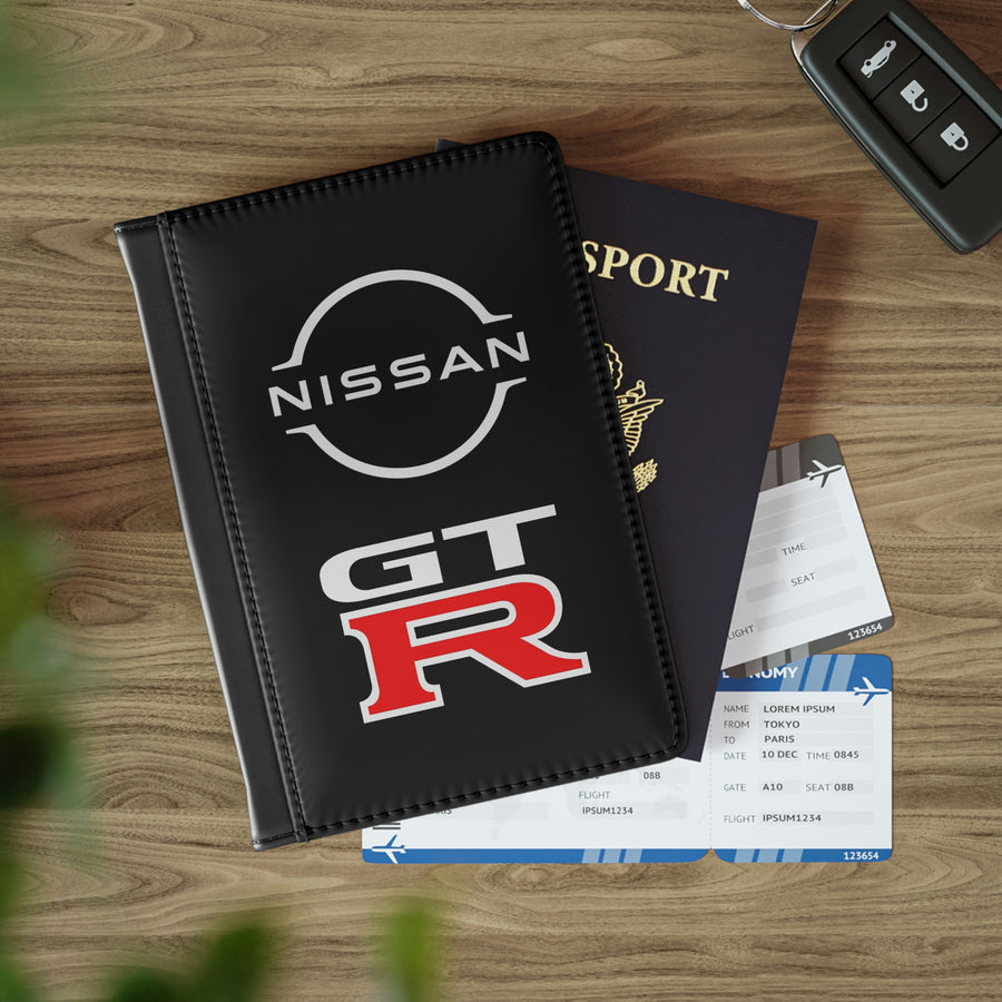 Black Nissan GTR Passport Cover™