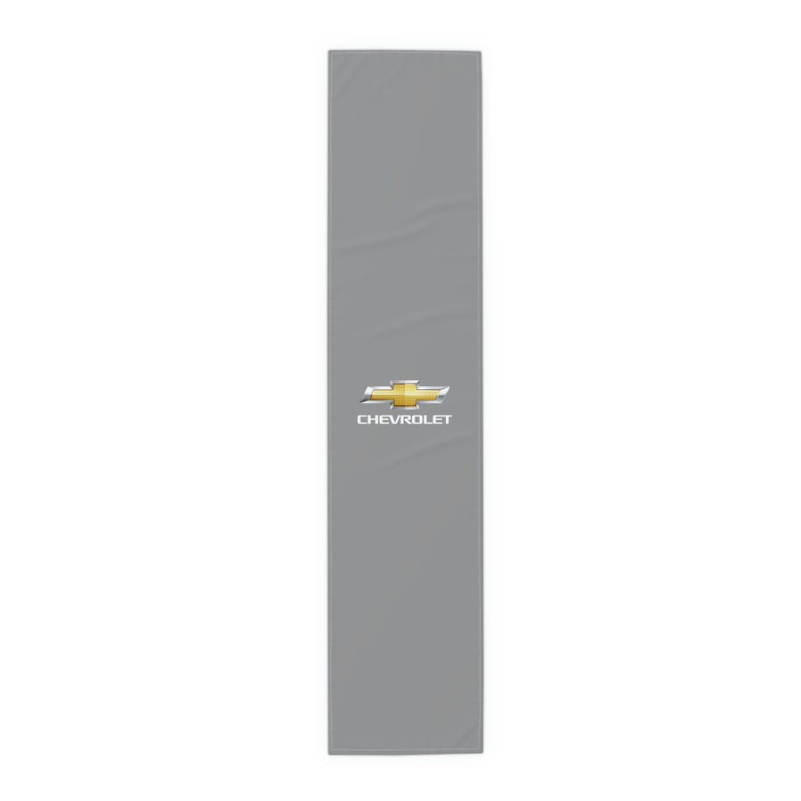 Grey Chevrolet Table Runner (Cotton, Poly)™