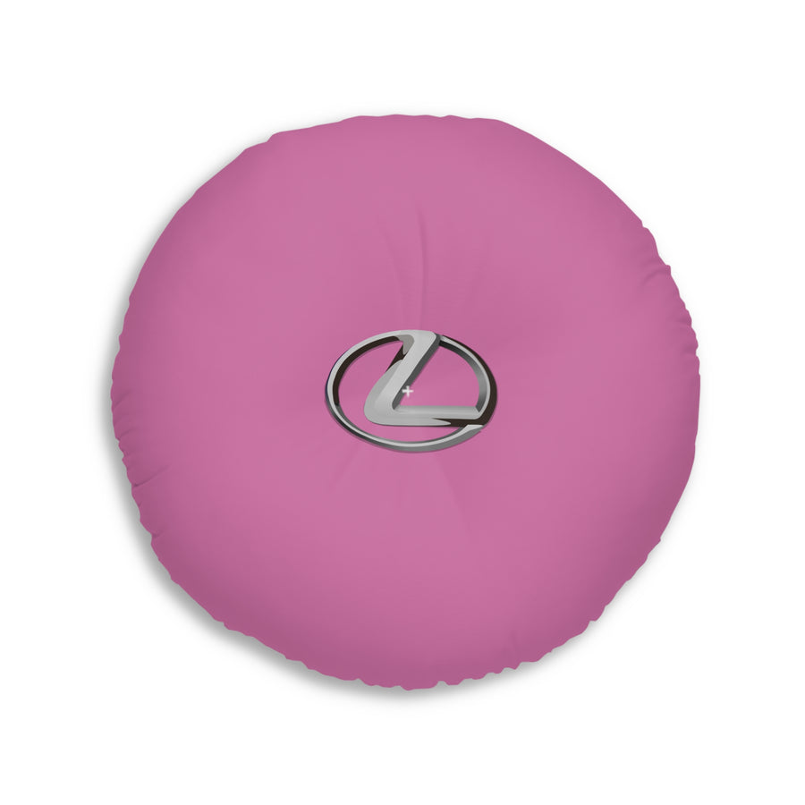 Light Pink Lexus Tufted Floor Pillow, Round™