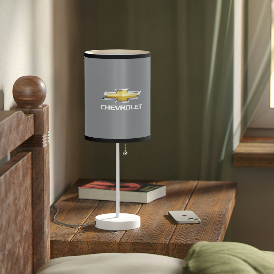 Grey Chevrolet Lamp on a Stand, US|CA plug™