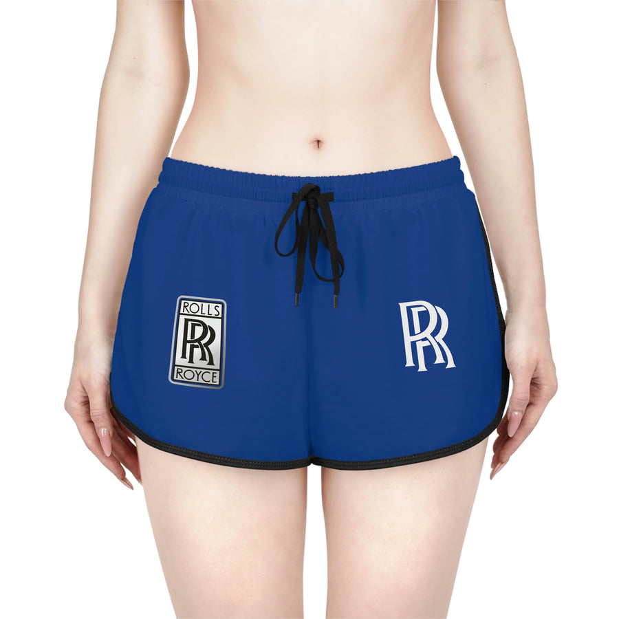 Women's Dark Blue Rolls Royce Relaxed Shorts™