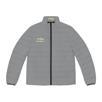 Men's Grey Chevrolet Puffer Jacket™