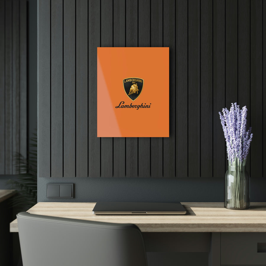 Crusta Lamborghini Acrylic Prints (French Cleat Hanging)™