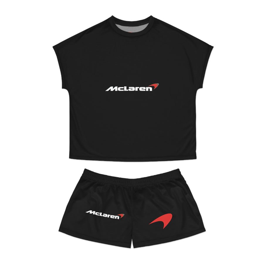 Women's Black McLaren Short Pajama Set™