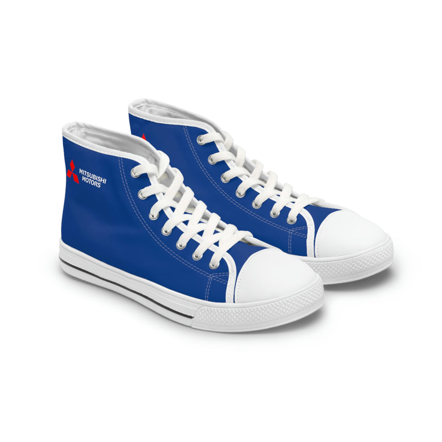 Women's Dark Blue Mitsubishi High Top Sneakers™