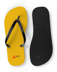 Unisex Yellow Mitsubishi Flip Flops™