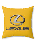 Yellow Lexus Spun Polyester Square Pillow™