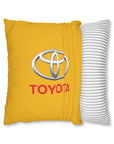 Yellow Toyota Spun Polyester pillowcase™