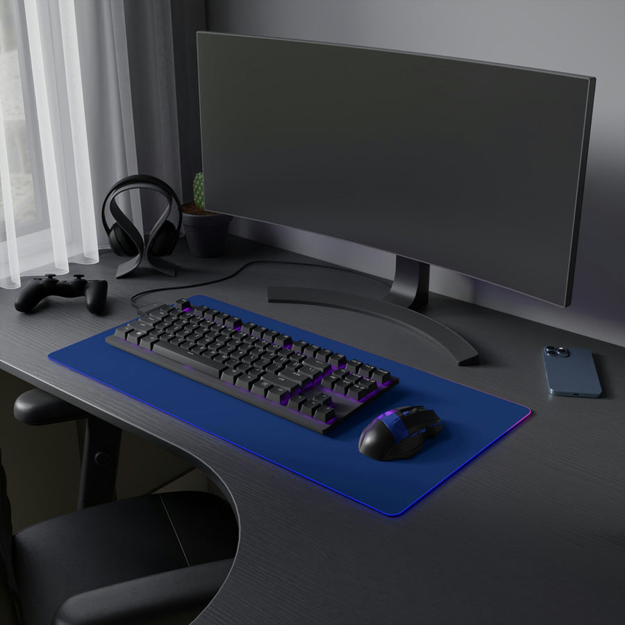 Dark Blue Chevrolet LED Gaming Mouse Pad™