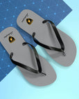 Unisex Grey Lamborghini Flip Flops™