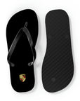 Unisex Black Porsche Flip Flops™