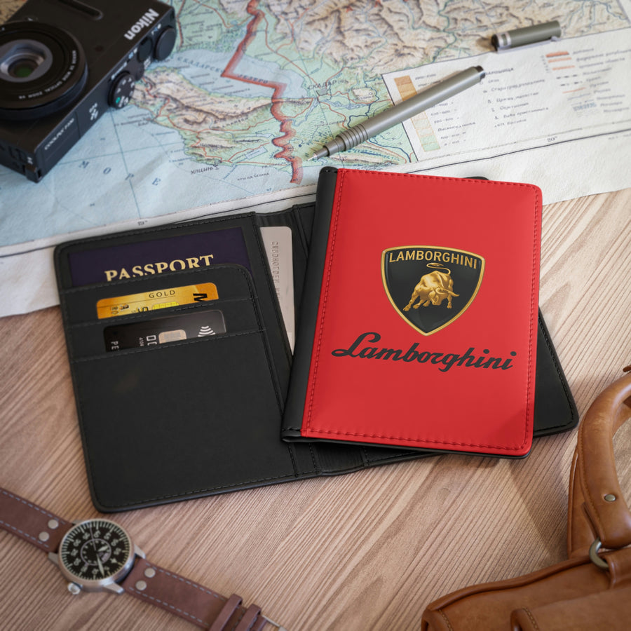 Red Lamborghini Passport Cover™