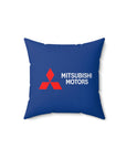 Dark Blue Mitsubishi Spun Polyester Square Pillow™