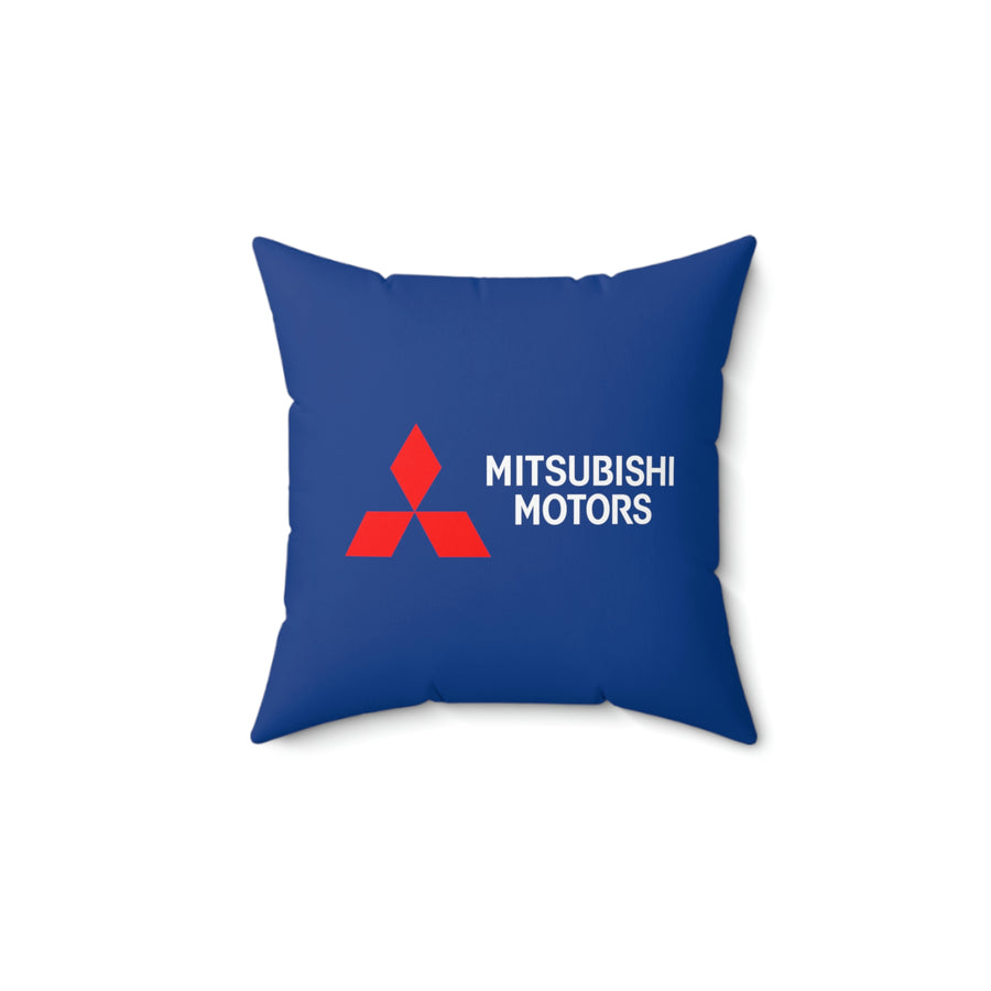 Dark Blue Mitsubishi Spun Polyester Square Pillow™