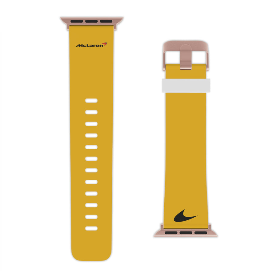 Yellow Mclaren Watch Band for Apple Watch™