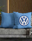 Light Blue Volkswagen Spun Polyester pillowcase™