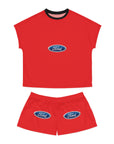 Women's Red Ford Short Pajama Set™