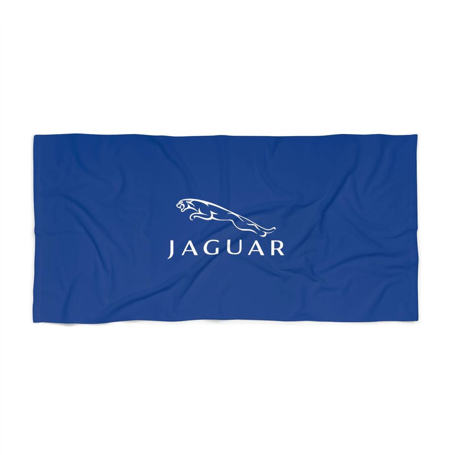 Dark Blue Jaguar Beach Towel™