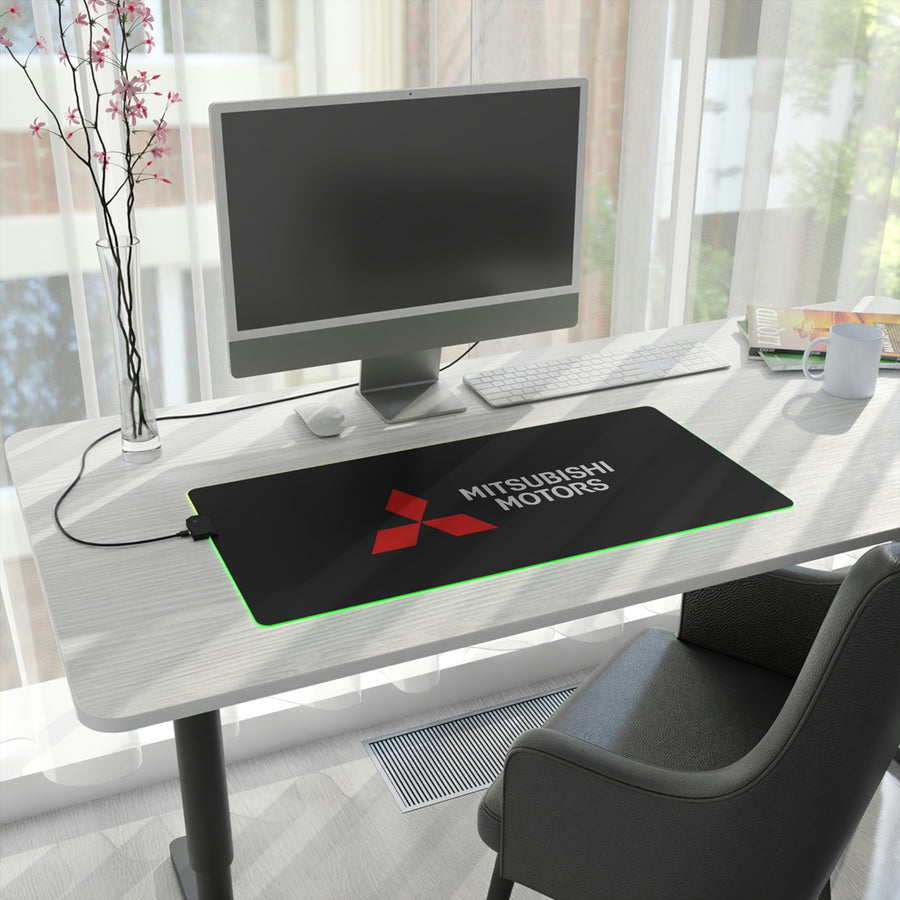 Black Mitsubishi LED Gaming Mouse Pad™