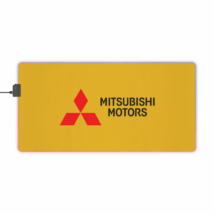 Yellow Mitsubishi LED Gaming Mouse Pad™