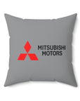 Grey Mitsubishi Spun Polyester Square Pillow™