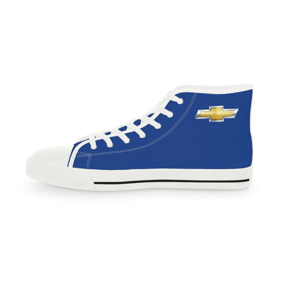 Men's Dark Blue Chevrolet High Top Sneakers™