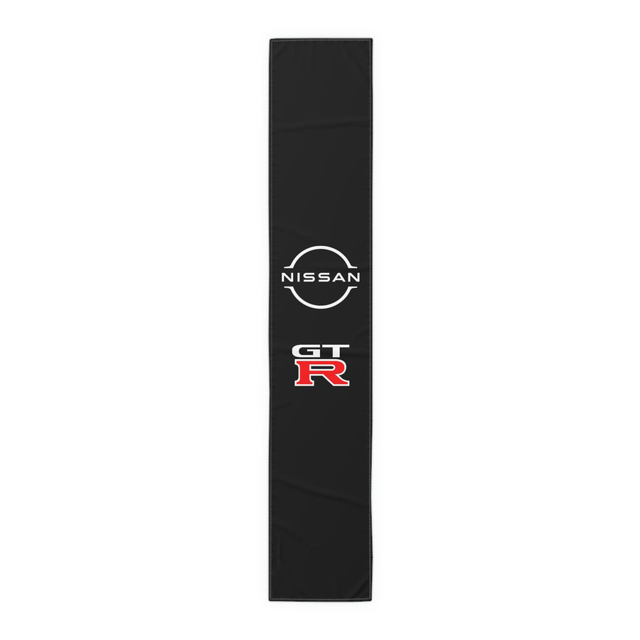 Black Nissan GTR Table Runner (Cotton, Poly)™