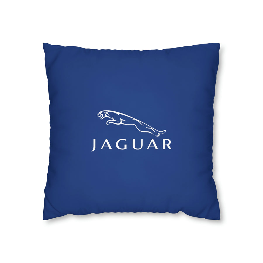 Dark Blue Jaguar Spun Polyester pillowcase™