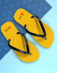 Unisex Yellow Mitsubishi Flip Flops™