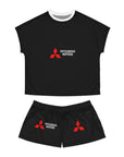 Women's Black Mitsubishi Short Pajama Set™