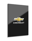 Black Chevrolet Acrylic Prints (French Cleat Hanging)™