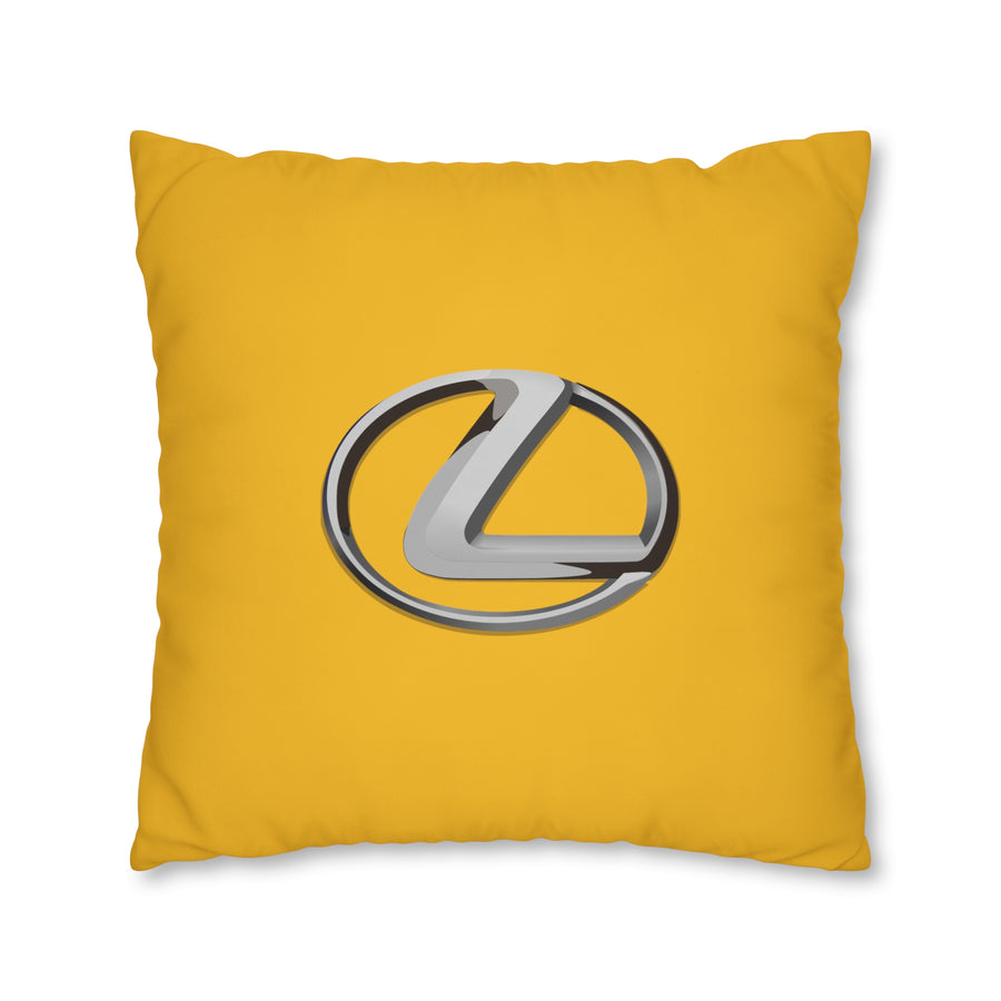 Yellow Lexus Spun Polyester pillowcase™