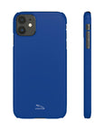 Dark Blue Jaguar Snap Cases™