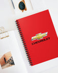 Red Chevrolet Spiral Notebook - Ruled Line™