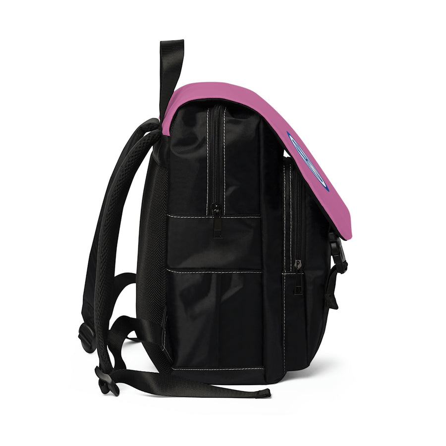 Unisex Pink Volkswagen Casual Shoulder Backpack™